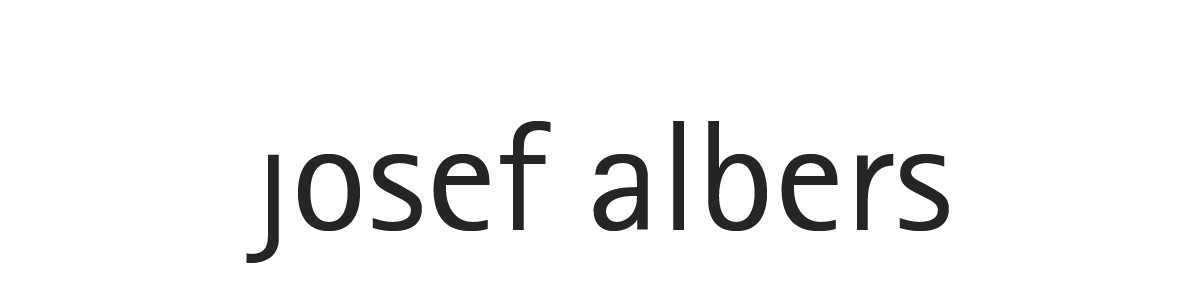 josef albers