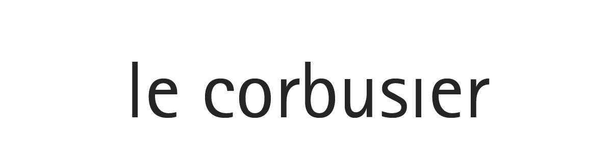 le corbusier
