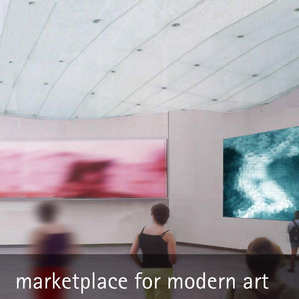 marketplace for modern art