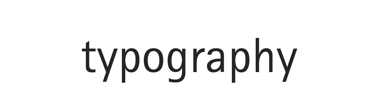 typography